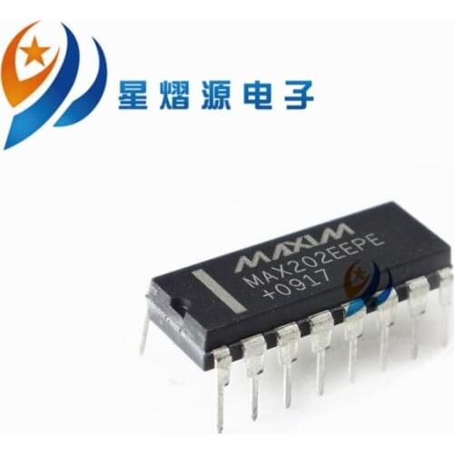 5pcs MAX202EEPE MAX202EE MAX202E MAX202 DIP16 NEW IN STOCK