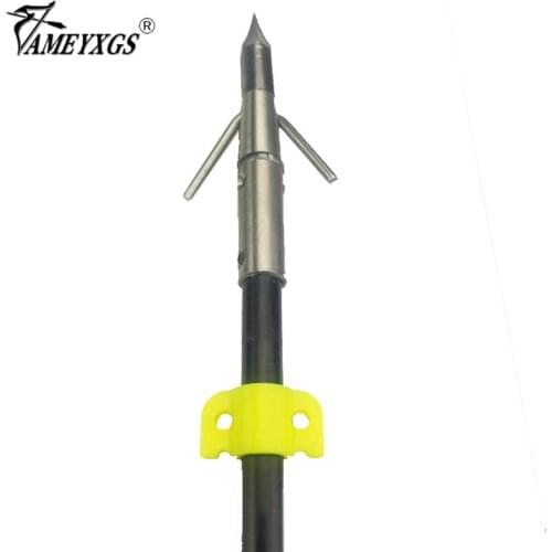 6pcs Archery Fishing Slider Fit For Diameter 8mm Carbon arrow, Aluminum arrow, Fiberglass arrows Hunting bowfishing Accessory