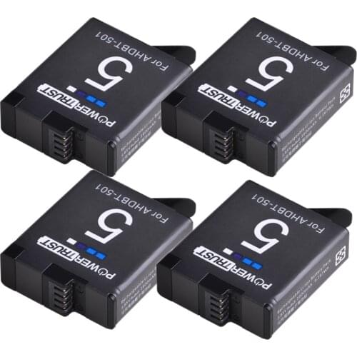 AHDBT-501 AHDBT501 Battery for GoPro Hero 5 Battery Hero 5 Black Hero(2018) Hero 6 Hero 7 Black Camera Akku