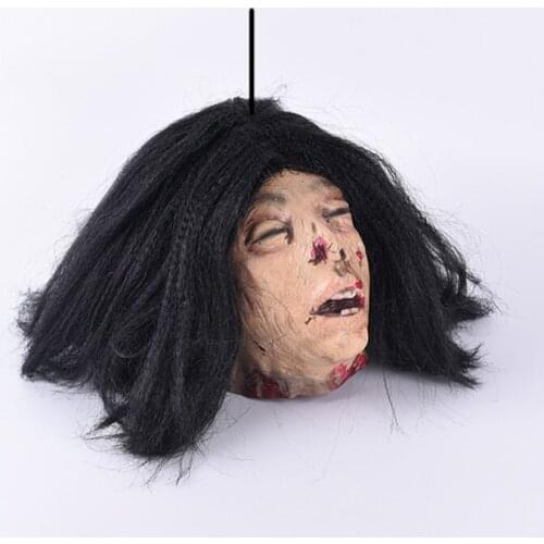 Animated Rotten Halloween Hanging Decorations Horror Ghost Halloween Party Supplies Outdoor Indoor Bloody Halloween Props
