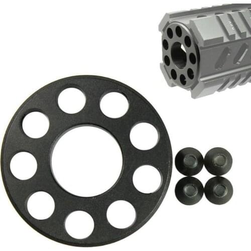 Tactical AR15 gun accessories 0.75 .223 Front End Cap Barrel Nut for hunting airsoft