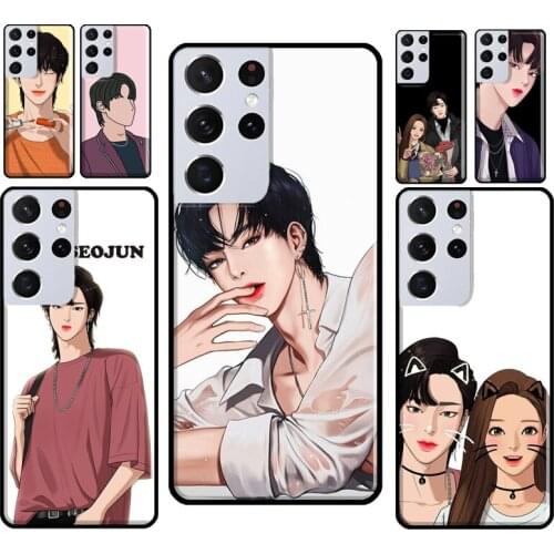 True Beauty Seojun Jugyeong Phone Case For Samsung Galaxy S21 S20 FE Note 10 S8 S9 S10 Plus Note 20 Ultra Back Cover