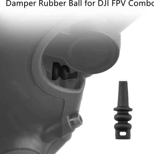 For DJI FPV Combo 4 Pieces Damper Rubber Ball Shock Absorbing Replacement Repair Spare Parts for FPV Drone Aircraft Accessory