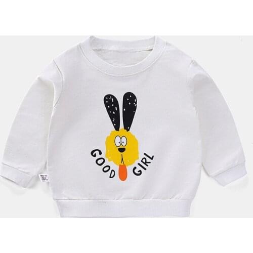 Spring And Autumn Childrens Clothing 2021 New Kids Baby Boys Girls Long-sleeved Sweatshirts Cotton Childrens Hoodies Clothes