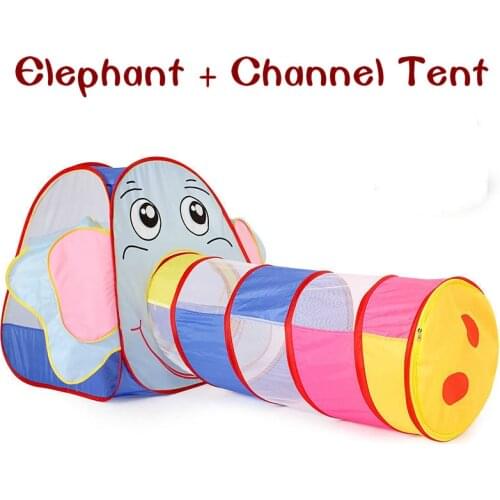 Childrens Game House Marine Ball Pool Indoor and Outdoor Children Baby Tent Toy House Tunnel Tent Tent Fence Outdoor Lawn Games