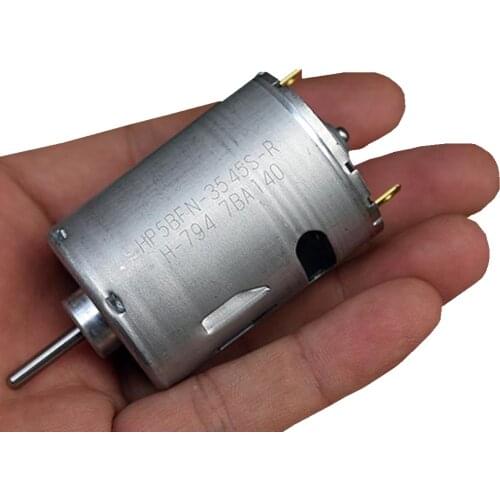 DC 545-3545S Motor DC12V-24V High Torque Small 545 Motor High Torque 8500-17500RPM DIY Hand Drill Motor Power Tools Garden Part