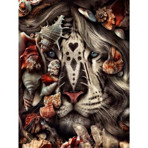 Flower Printed Canvas 11CT Cross Stitch DIY Embroidery Patterns DMC Threads Craft Painting Handiwork Needlework Decor