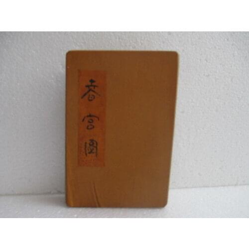 FINE CHINA OLD FOLD PAINTING ALBUM ANTIQUE FOLK TRADITIONAL COUPLES BOOK RARE/4