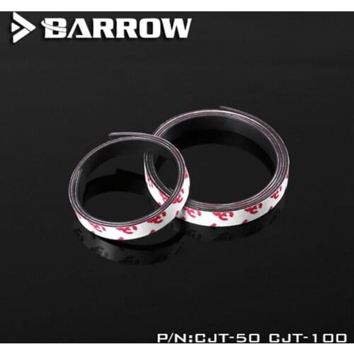 Barrow led strips with special single-sided adhesive magnetic soft strip CJT-50/CJT-100. watercooling