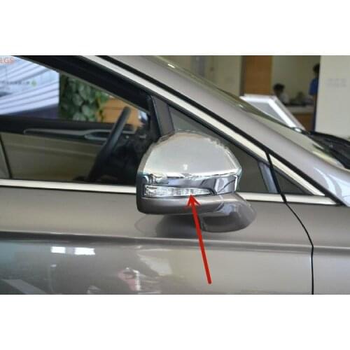 For Ford Mondeo 2013-2017 High-quality ABS Chrome Rearview mirror cover Anti-Rub protection Decoration Car styling