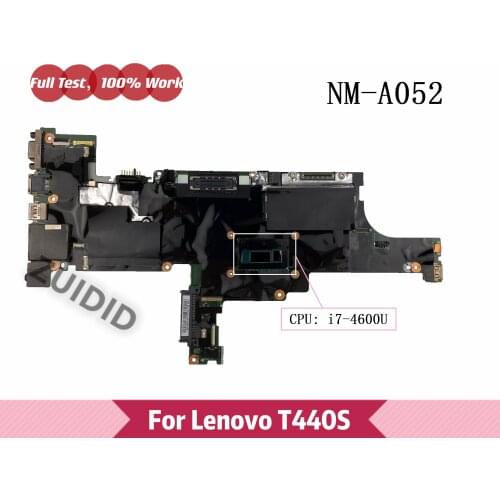 04X3960 04X3963 04X3965 04X3964 04X3962 For Lenovo Thinkpad T440S Notebook Motherboard VILT0 NM-A052 with i7-4600U 100% test OK