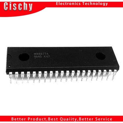 1pcs/lot MB8877 MB8877A DIP-40