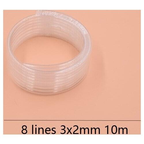 10METERS 8 Lines eco solvent printer ink tube 3X2MM+10PCS Eco Solvent Damper for EPSON DX7