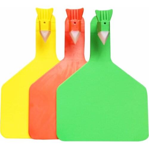 20PCS Cattle Ear Tag Cow Ear Sign Integrated Style One piece Identification Card For Livestock Farm Animal