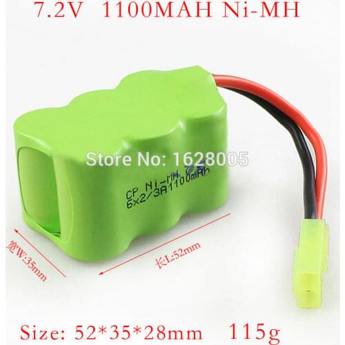7.2V 900/1100mah NiMH battery 7010-09 Spare Parts for SHUANGMA double horse DH 7010 rc boat