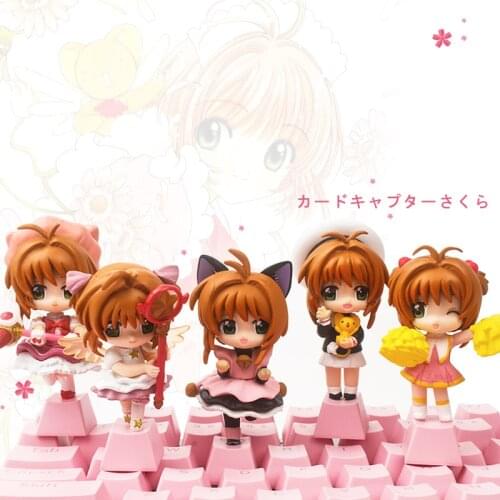 Anime Keycap Cherry DIY Keycap Magic Sakura Wolf For Mechanical Game Keyboard Keycap Handmade Resin Custom Craftsman