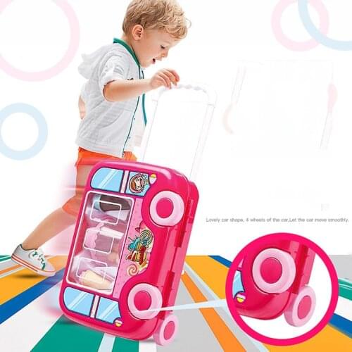 Children Play Set Portable Suitcase Set Simulation Family Doctor Medical Princess Kit Toy Play Educational Toys Birthday Gift
