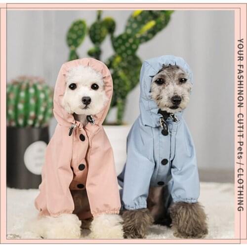 Dog Raincoat Rain Coat Clothes for Dogs and Cats for large dogs