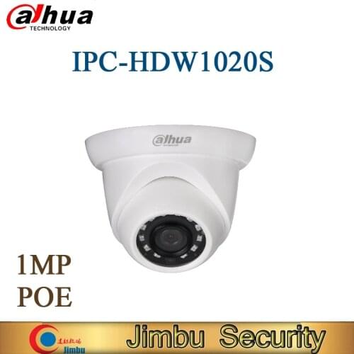 Dahua imou IP Camera with POE 1MP Eyeball Network Camera IPC-HDW1020S Dual-Stream Encoding ip home security cctv camera IR 30M