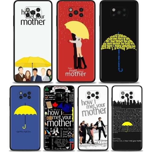 How I Met Your Mother Silicone Soft Pnone Case For Xiaomi Mi Poco X3 NFC Pocophone F1 M3 Pro 5G F3 Back Cover Fundas Housing