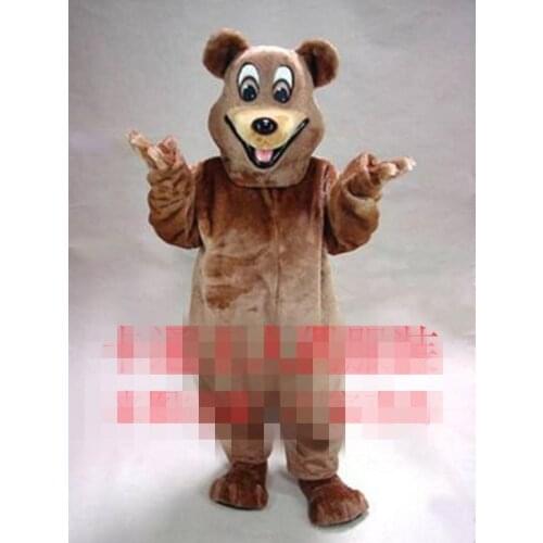 Bear Mascot Costume Suits Cosplay Party Game Fancy Dress Outfits Advertising Promotion Carnival Halloween Xmas Easter Adults New