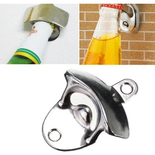 Kitchen Tools Bottle Opener Bronze Wall Mount Open Bottle Cap Glass Opener Beer Soda Gift Wine Bars Kitchen