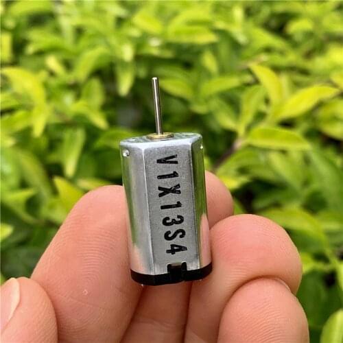 Mini 20mm*12mm N30 Motor DC 1.5V-7.4V 19800RPM High Speed Precious Metal Brush Mute Motor 8mm Shaft Lenght DIY Aircraft RC Drone