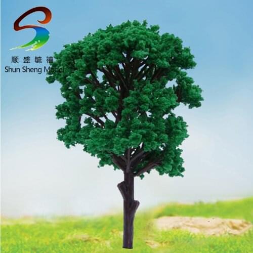 Model tree Plastic model tree high is90mm