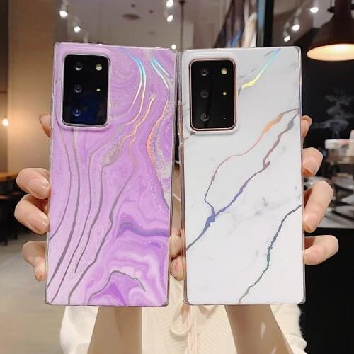 Marble Matte New Protective Cover for Samsung Galaxy S30 Plus Mobile Phone Case S21 Note 20 Ultra S21FE A71 A51 Shockproof Shell