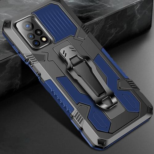 For Case Xiaomi 10T Pro Lite POCO X3 NFC M3 Redmi Note 8 9 Pro Max 9S Armor Belt Clip Shell Shockproof Cover for Mi 10T Pro Etui
