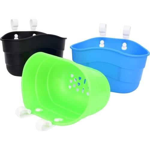 Lovely Easy Installation Bicycle Bag Scooter Handle Bar Basket with Bracket Bike Accessories