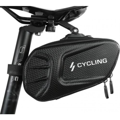 Bicycle Saddle Bag Hard Shell Bicycle Tail Bag Mountain Bike Riding Equipment Mobile Phone Touch Screen Saddle Bag MTB Equipment