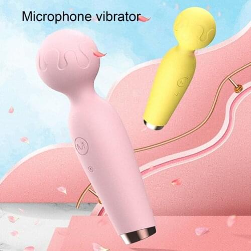 OLO Female Mini Vibrator Stick Vigorous Vibration G-Spot Clitoral Stimulation Flexible Remote Control Massage Vibrator Sex Toys