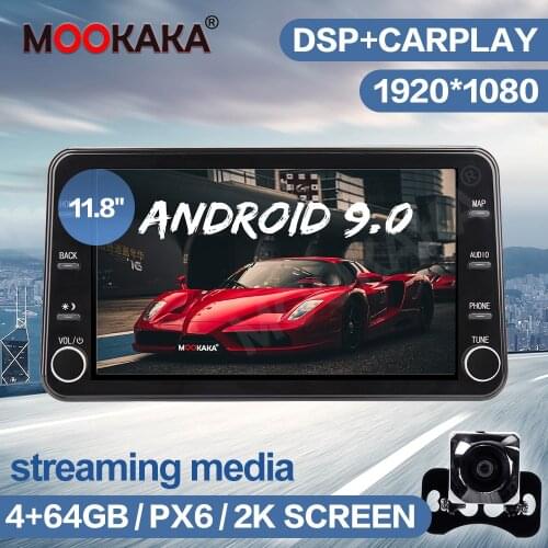 11.8 Inch Android 9.0 64GB Car GPS Navigation Radio For Jeep Wrangler 2010-2017 Car Multimedia Player Auto Stereo Head Unit IPS