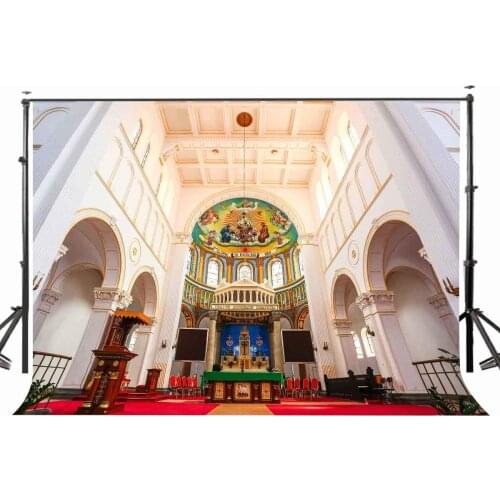 150x220cm Christian Church Photography Backdrop White Wall Backdrop Wedding Lover Portrait Backdrops Studio Props