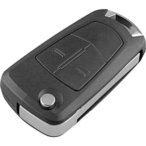 2 Butoons Folding Flip Remote Key Case Shell Fob For Vauxhall / Opel / Astra H / Corsa D / Vectra C / Zafira