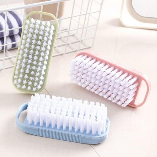 Household Multifunction Cleaning Brush Plastic Soft Brush Clothes Cleaning Brush Shoe Brush Small Brush Hanging Supplies