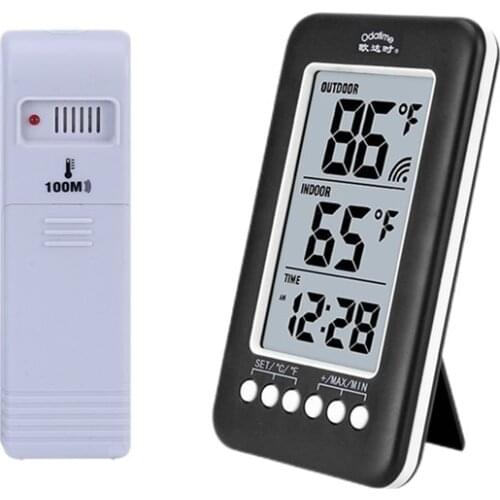 New Digital Thermometer Outdoor Hygrometer For Refrigerator Electronic Temperature Humidity Sensor Wireless Remote Thermometer