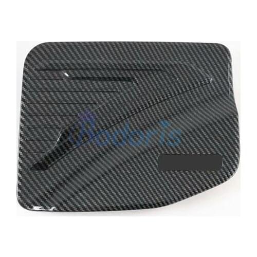 For Nissan NAVARA D23 Frontier NP300 2016-2020 Carbon Fiber Color Fuel Tank Cover Gas Oil Box Cap Panel Car Styling Accessories