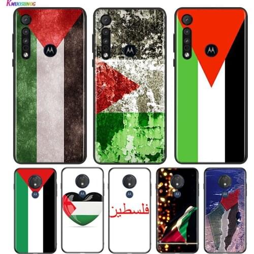 Palestinian Flags For Motorola G9 G8 G Stylus Power One Fusion Hyper Edge E7 E6 5G Plus Play Lite Phone Case