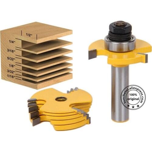 12.7mm shank-1set,free shipping cnc solid carbide woodworking engraving router bit,Adjustable notch knife,removable T type knife