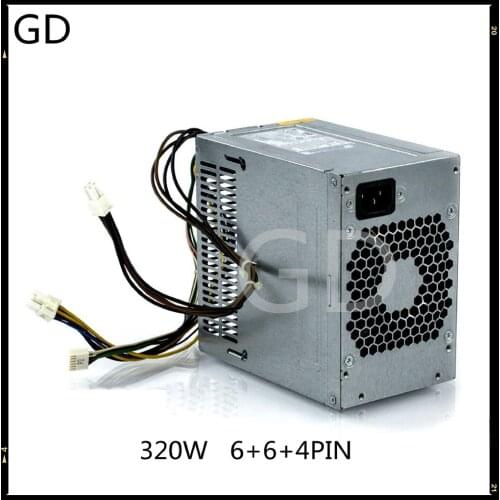GD NEW Original For HP 6005 6000 6200 8000 8100 8200 6300 8300 320W Power Supply 6+6+4PIN 503377-001 508153-001 100% Tested