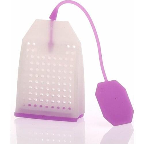Kitchen Accessories Silicone Tea Bags Tea Strainers Herbal Loose Tea Infusers Filters Scented Tea Tools