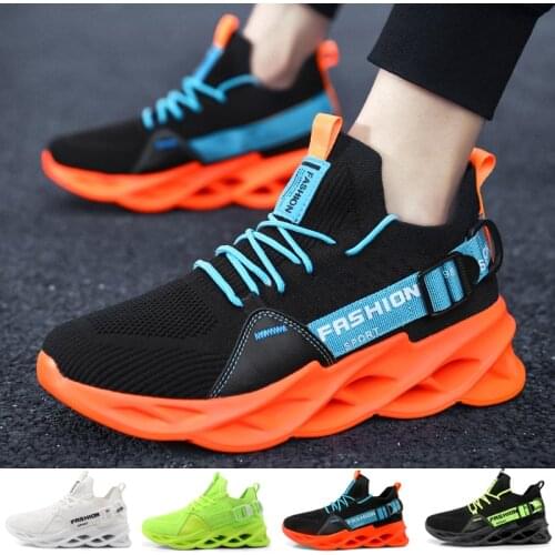 Men Sneakers Mesh Casual Men Running Shoes Light Sport Tennis Shoes Non-slip Wear-resistant Outdoor Walking Men Sport Shoes