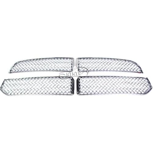 Loyalty for Dodge Ram 1500 2013 -2019 Front Grille Cover Trim Chrome Overlay Grills Car Accessories