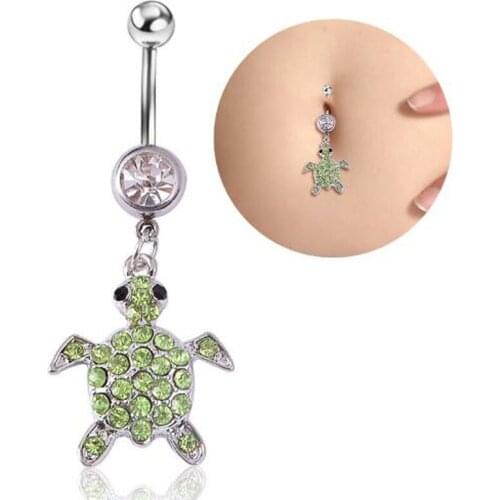 New Style Navel Ring 316L Surgical Steel Piercing Belly Button Rings Piercing Sex Body Jewelry Turtle / Goldfish / Bee