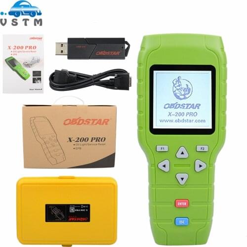 Original OBDSTAR X-200 X200 Pro A+B Configuration for Oil Reset + OBD Software + EPB with free shipping