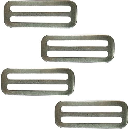 Scuba Diving Stainless Steel Webbing Weight Belt Keeper Norkeling Wreck Diving Strap Slide Buckle