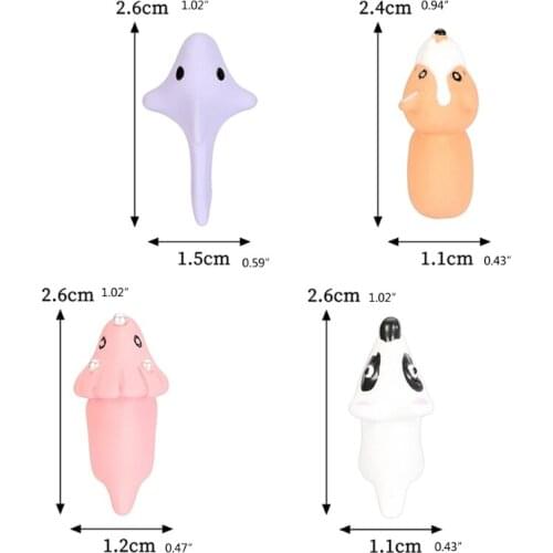 Small Animal Hippo Dinosaur Shark Corgi Combination Earrings European and American Personality Style Earrings Jewelry