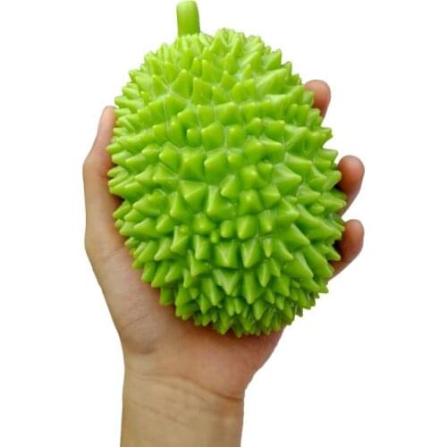 Cute Durian Stress Relief Vent Pinch Music Childrens Fruit Hand Squeeze Decompress Tofu Ball Toy Squeeze Toys Stress Relief Toy